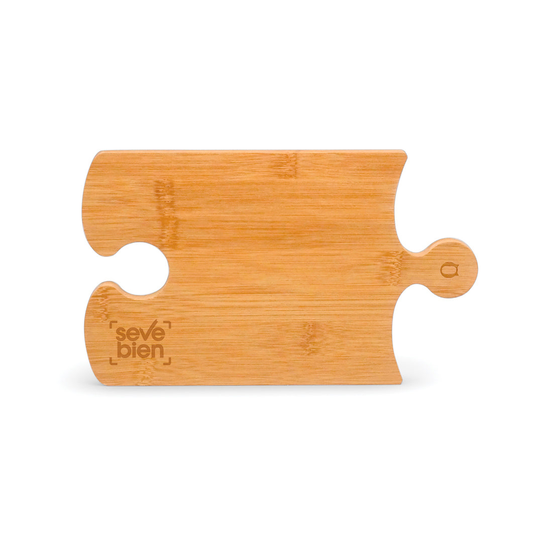 Set de tablas de bambú puzzle