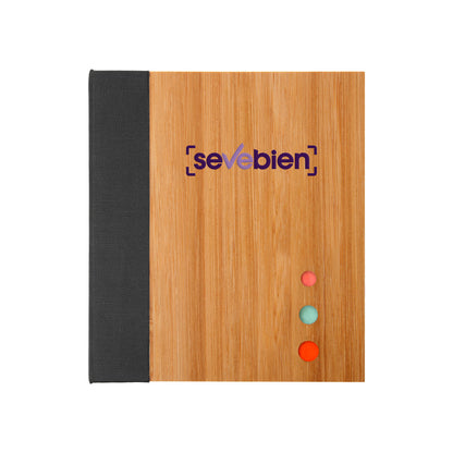 Set de escritorio de bambú Luro