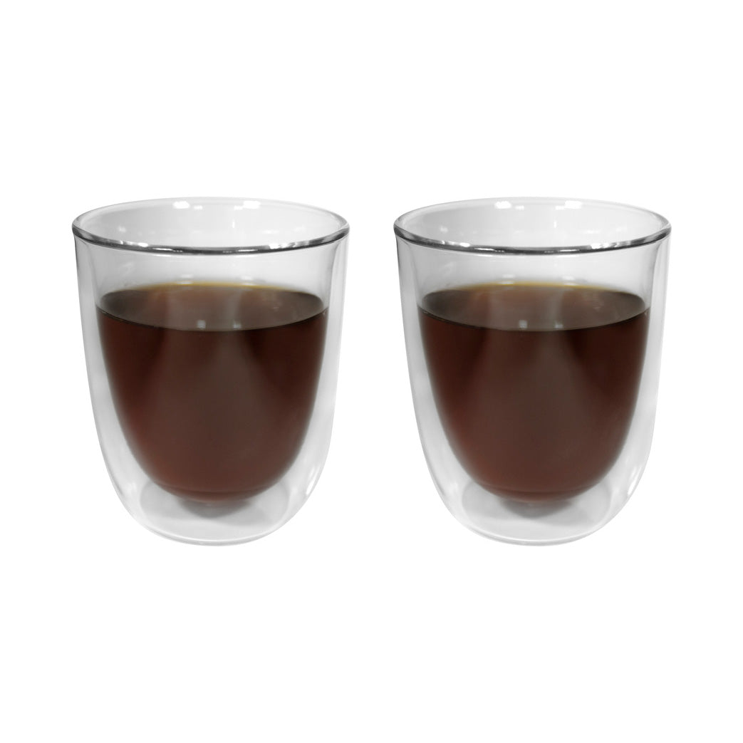 Set de vasos de vidrio Double