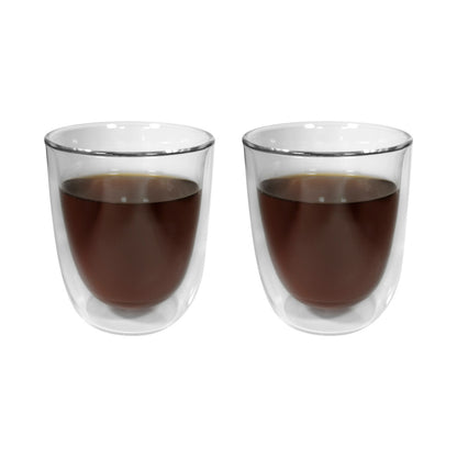 Set de vasos de vidrio Double