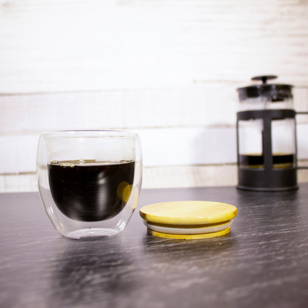 Taza doble vidrio Colombia