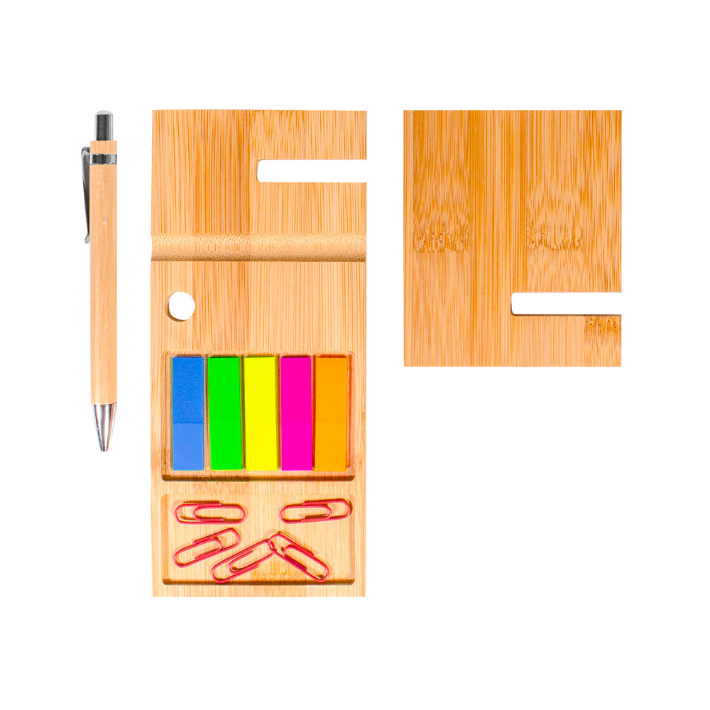 Organizador de escritorio de bambú Nagano Desk