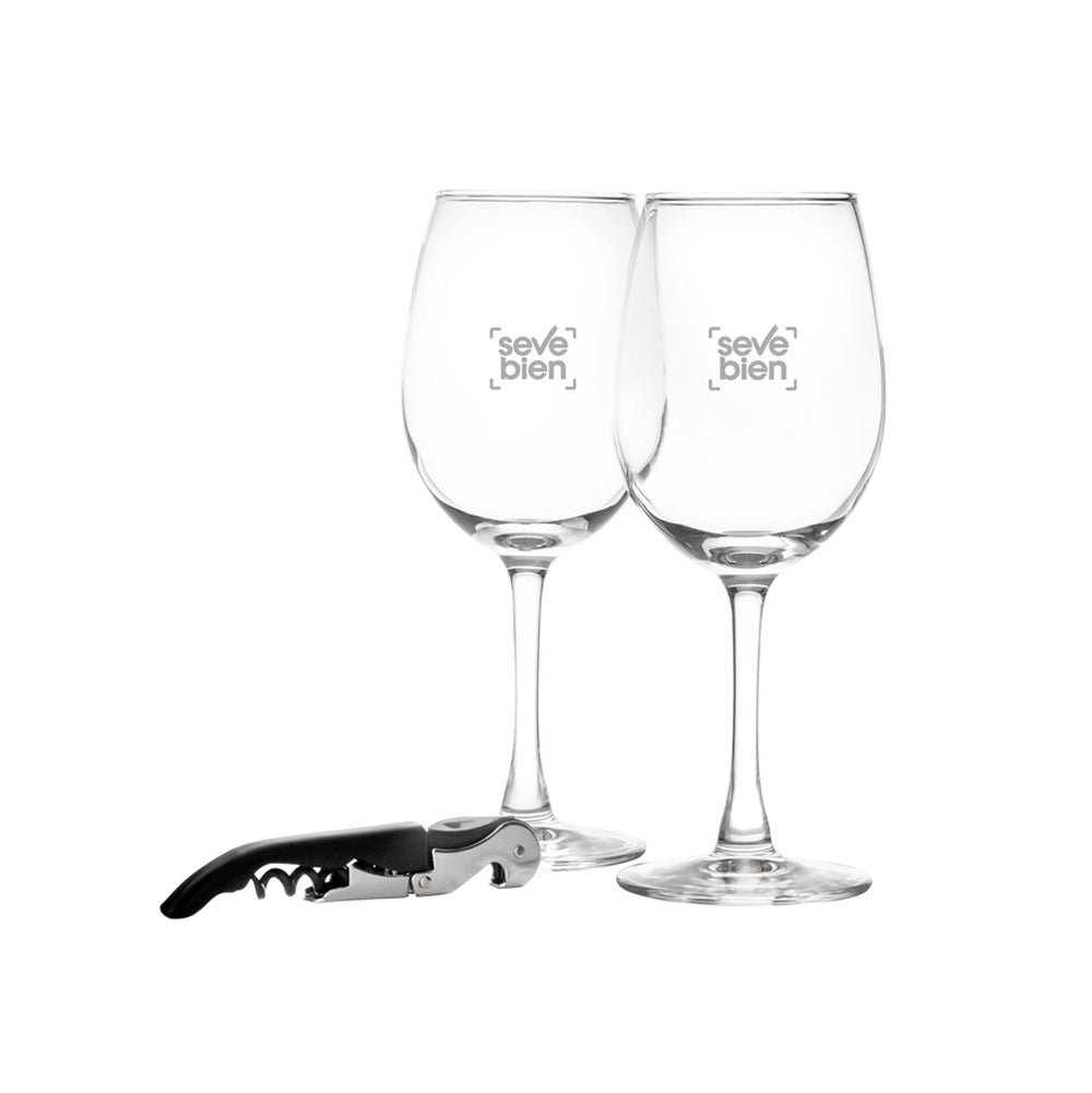 Set de vino Brindis
